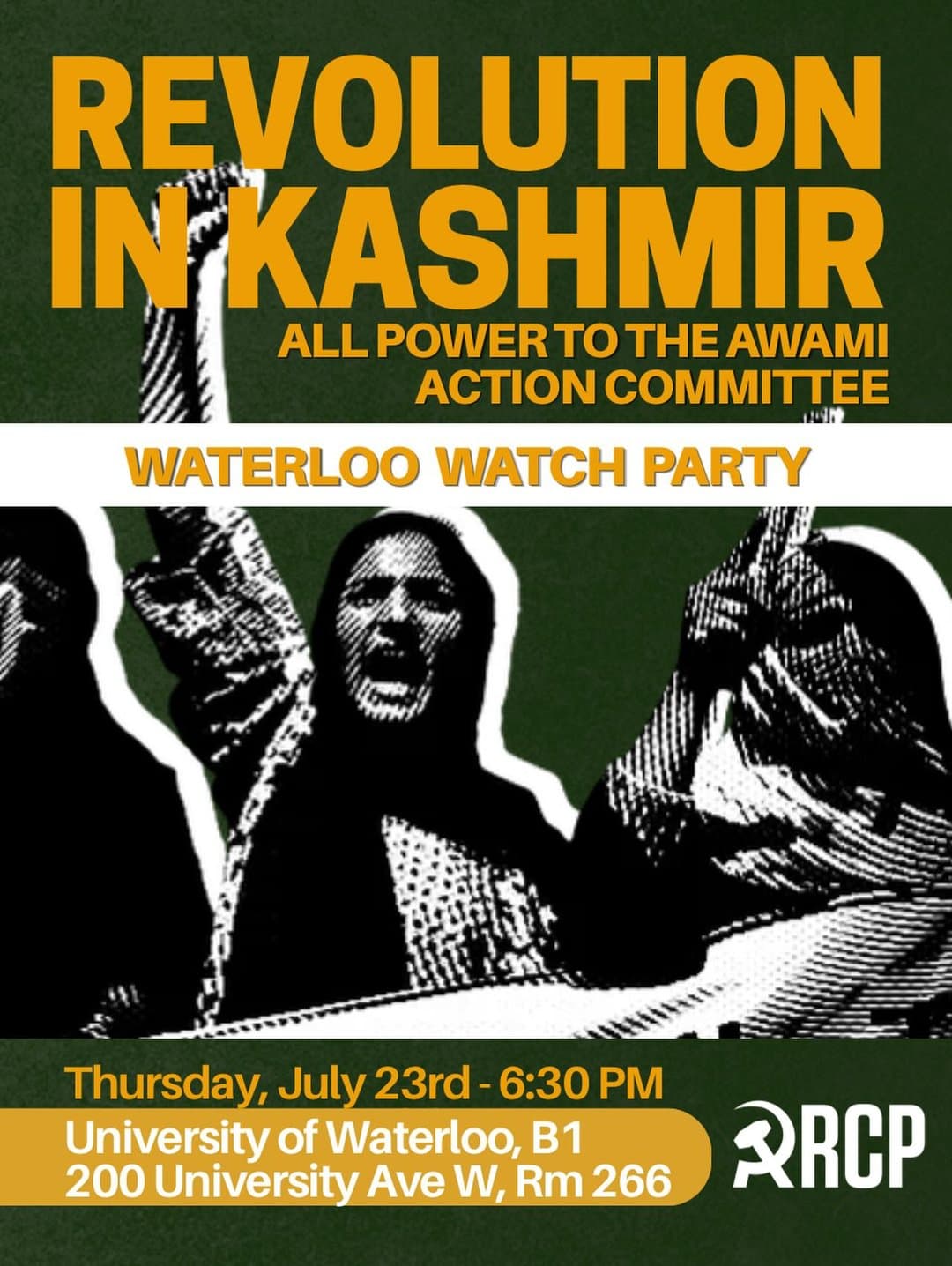 Revolution In Kashmir Watch Party