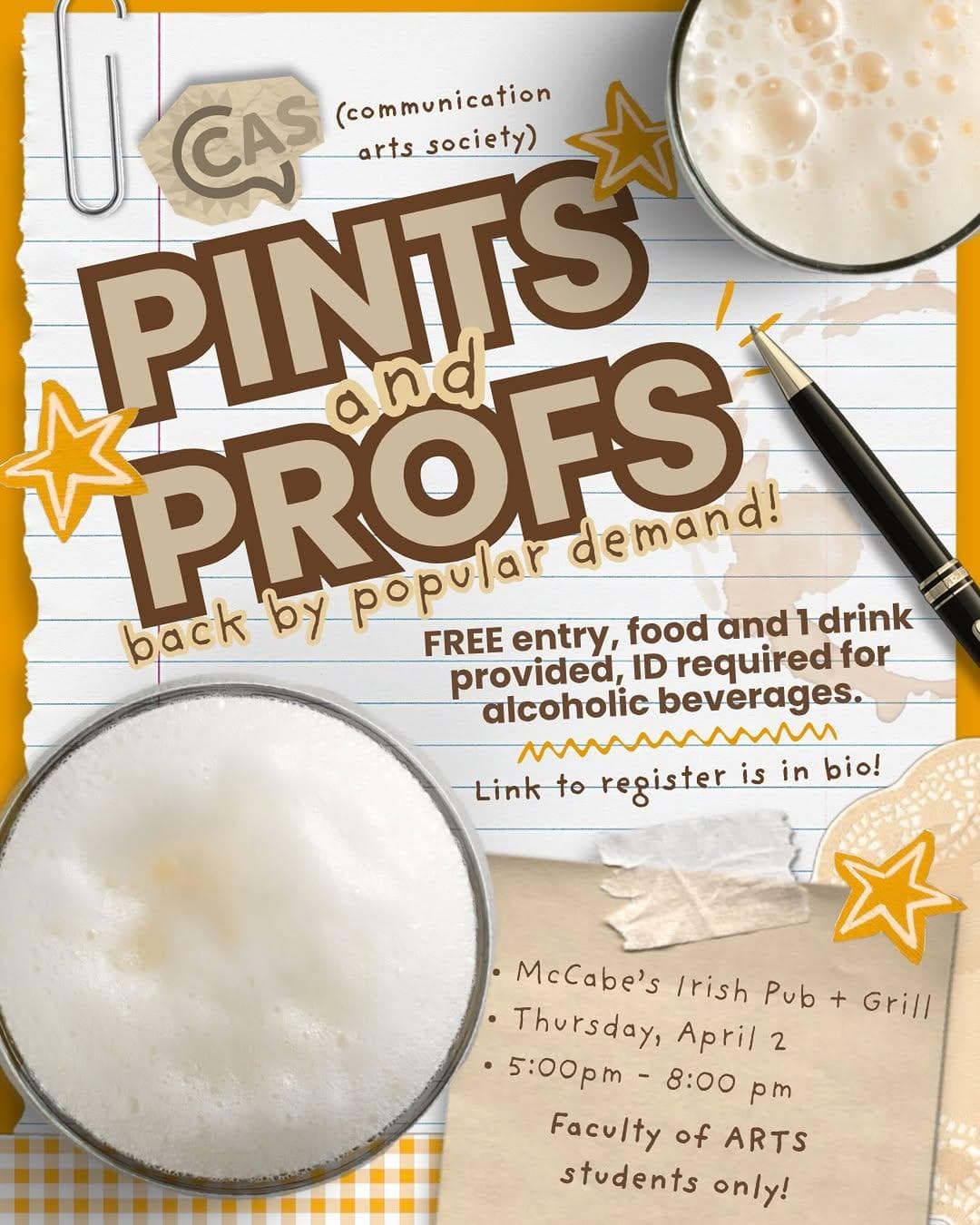 Pints And Profs