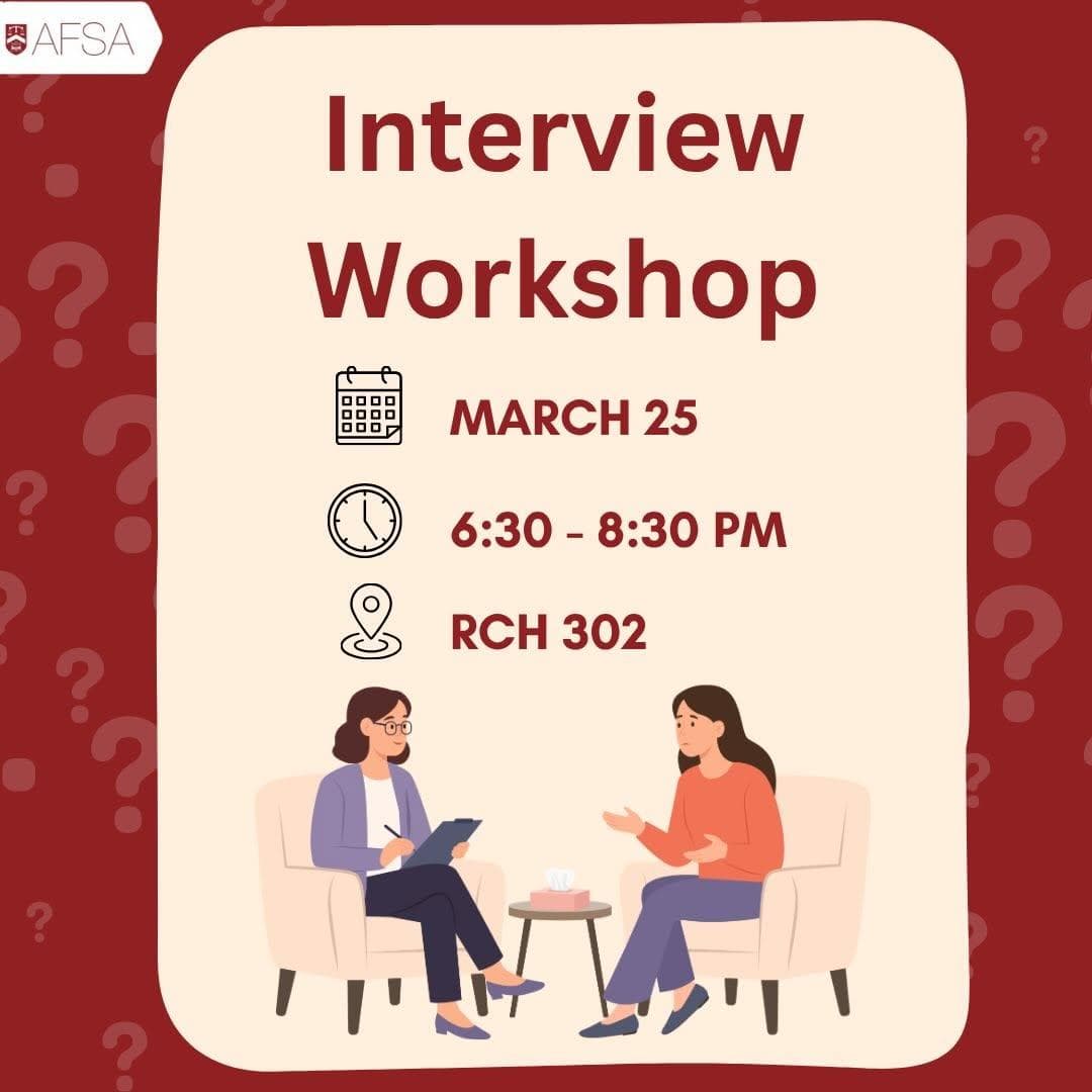 AFSA Internal Services Mock Interview Workshop