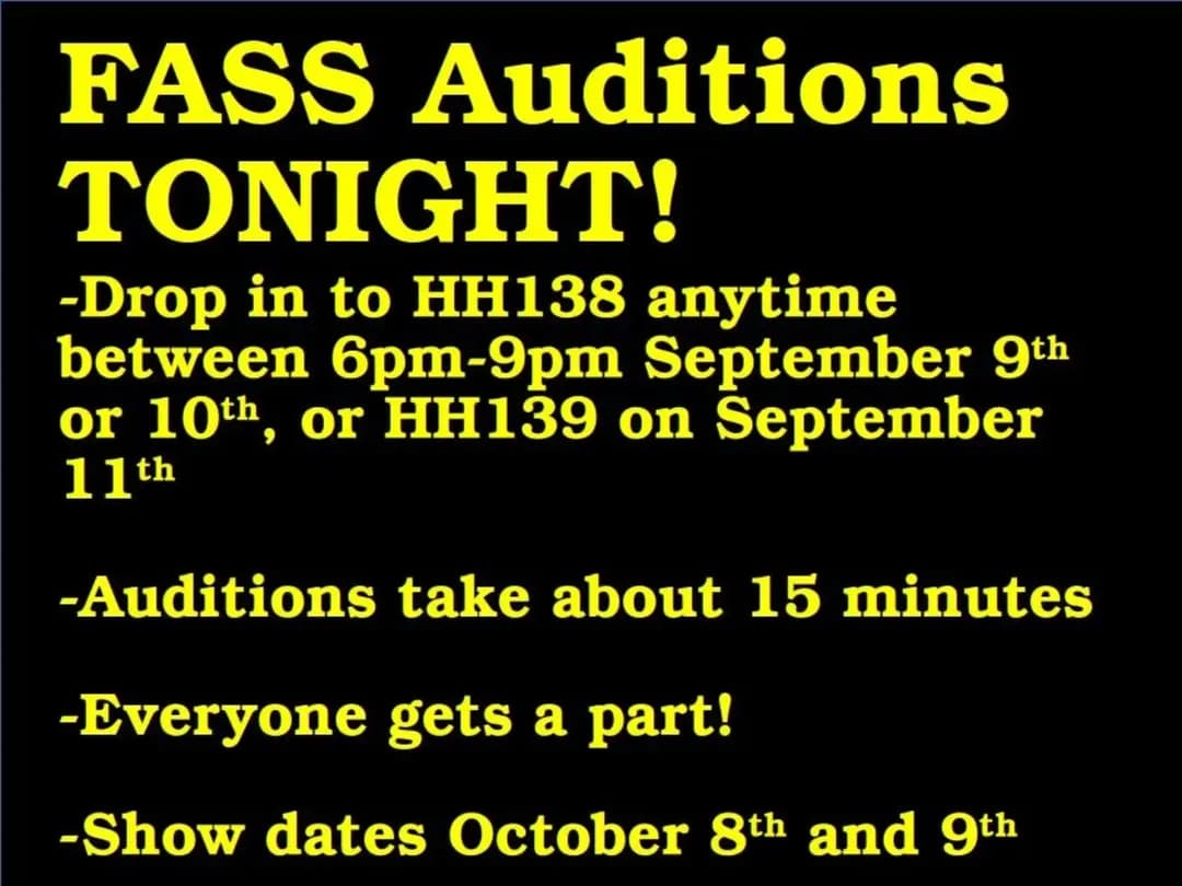 FASS Auditions