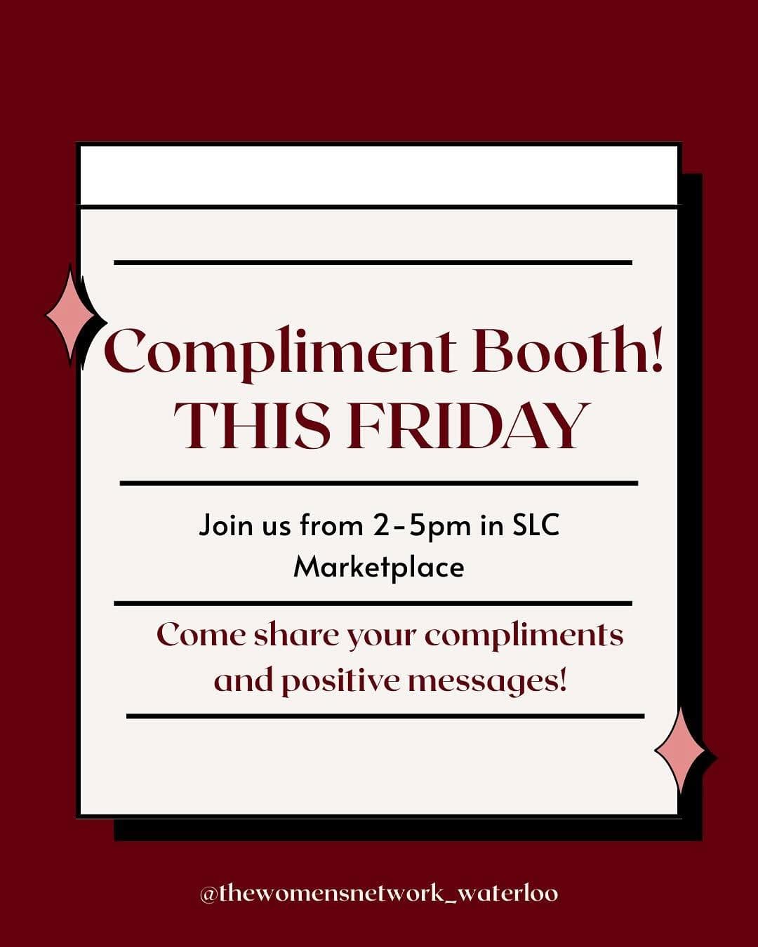Compliment Booth