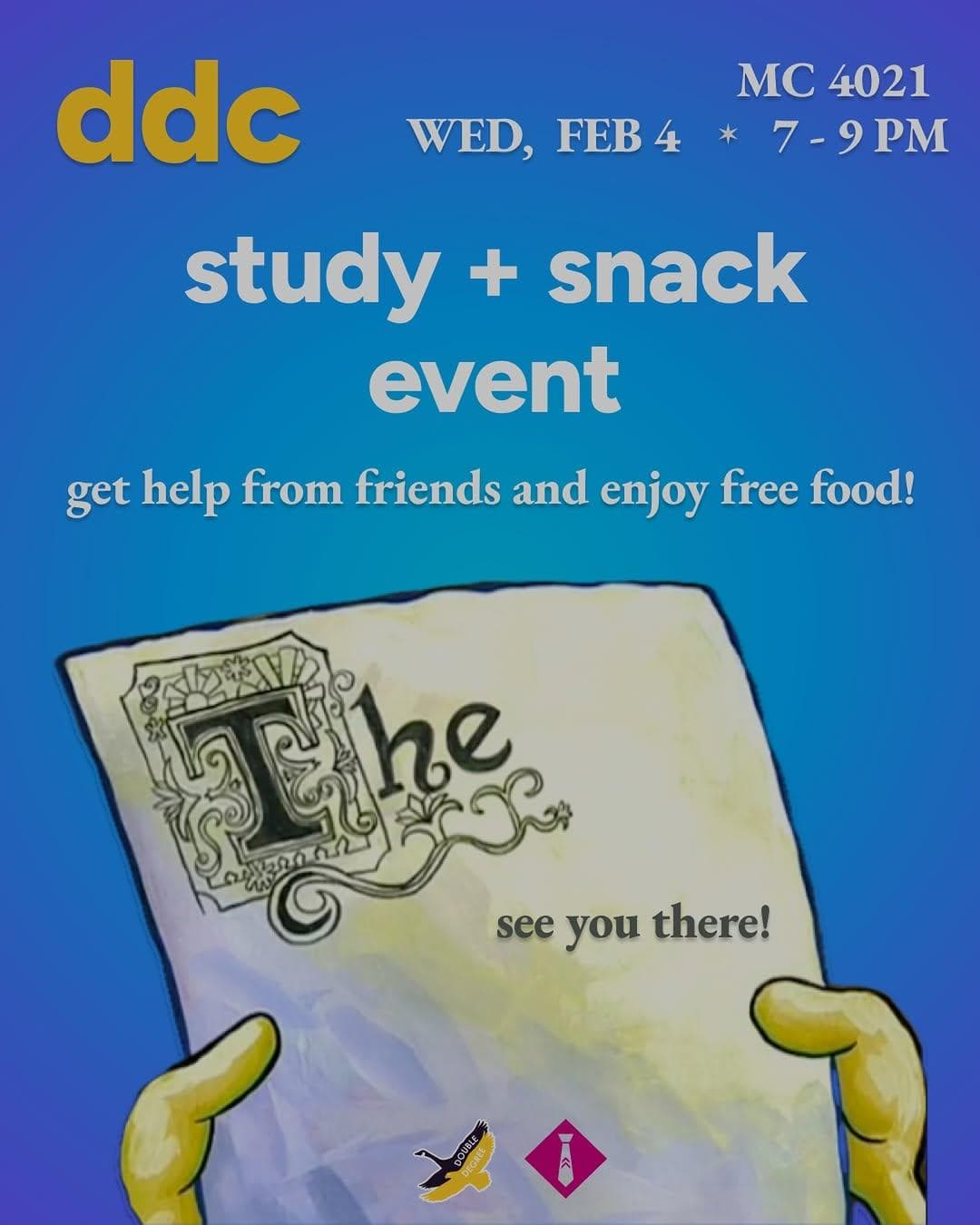 Study + Snack Event