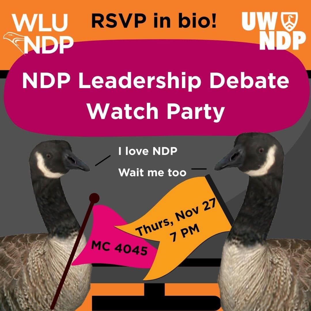 NDP Leadership Debate Watch Party