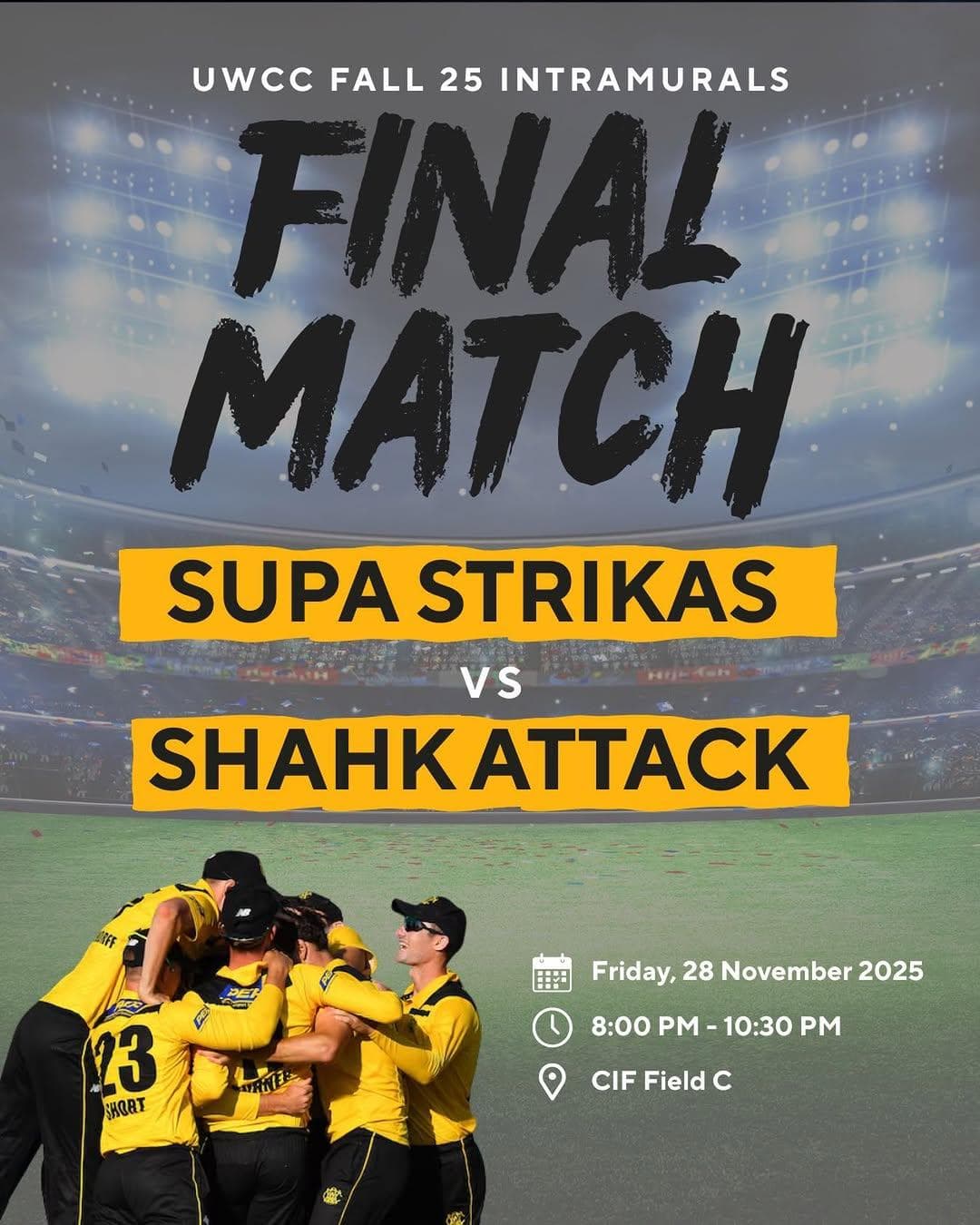 Fall’25 Intramural Finals