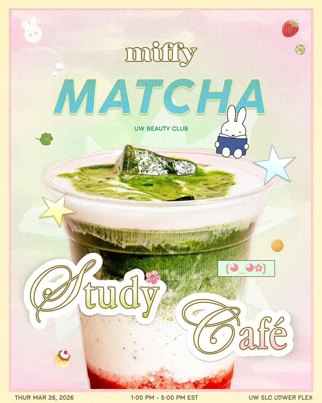 Miffy Matcha Study Café