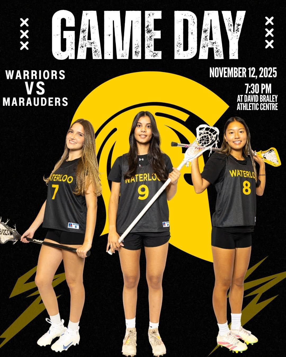 Waterloo Women's Lacrosse Vs McMaster Marauders