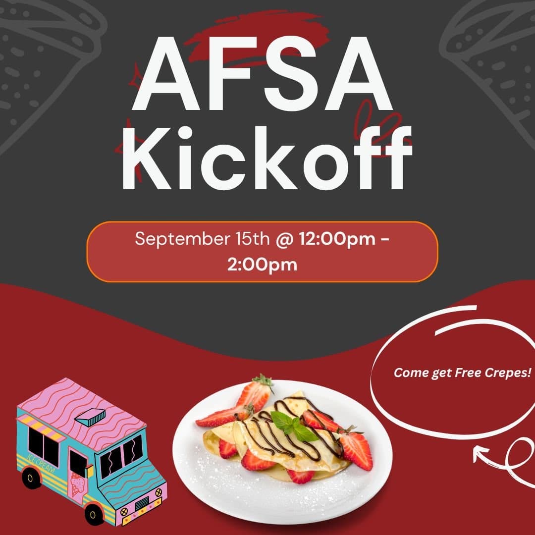 AFSA Kickoff Crepe Giveaway