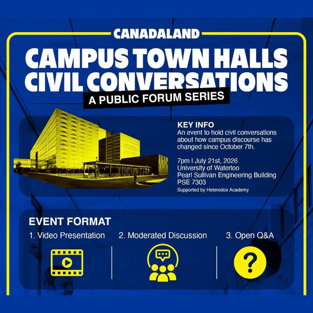 Canadaland Campus Town Halls & Civil Conversations