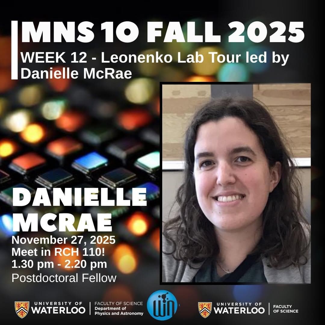 Leonenko Lab Tour Led By Danielle McRae