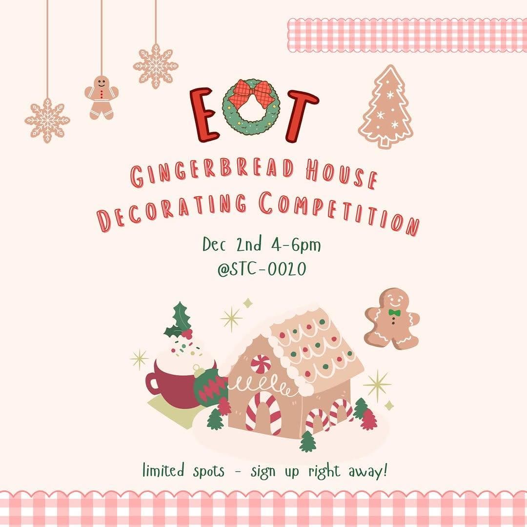 Gingerbread House Decorating Competition