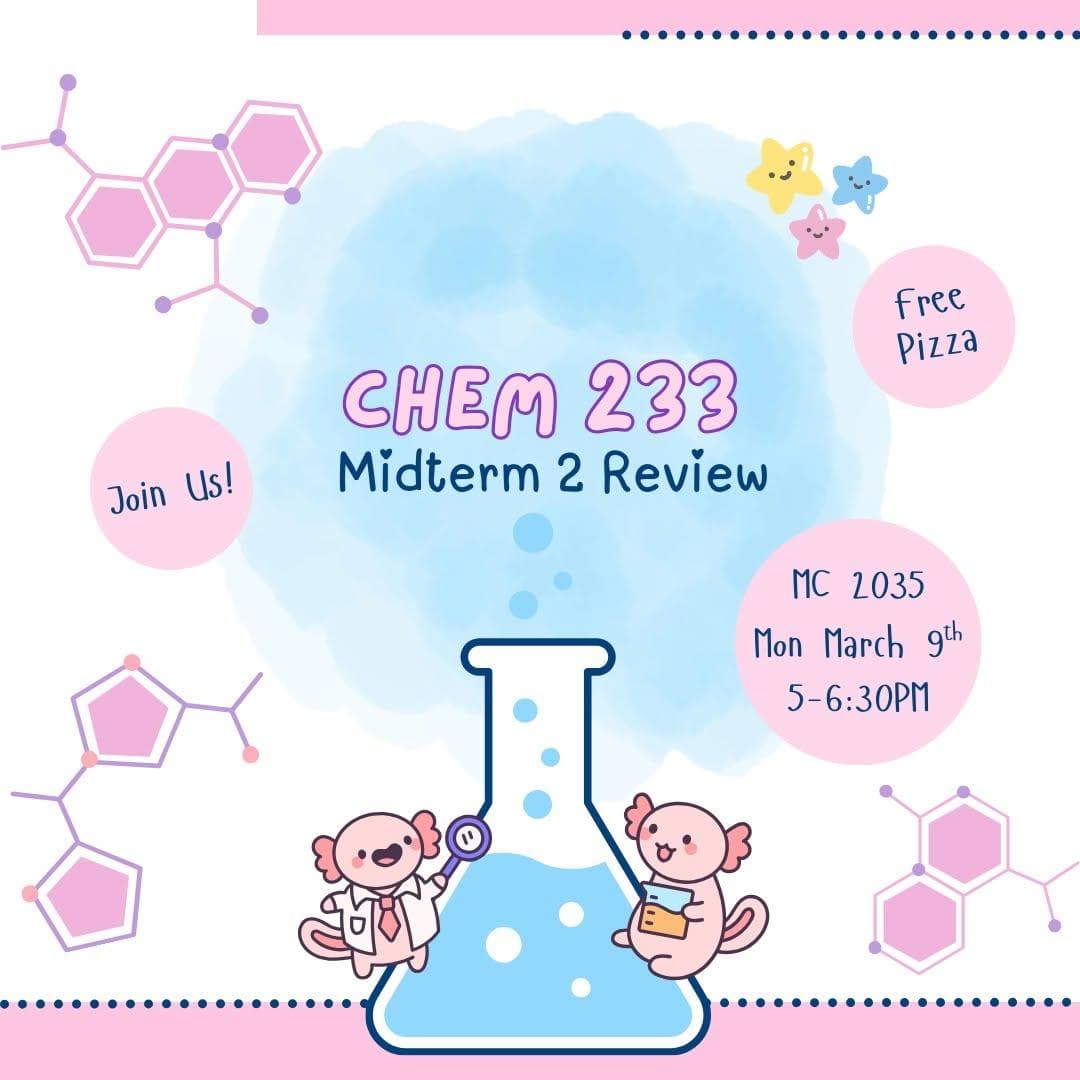 CHEM 233 Midterm 2 Review