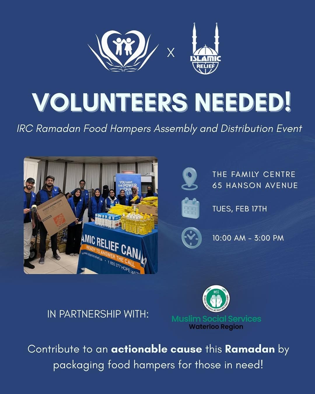 IRC Ramadan Food Hampers Assembly And Distribution