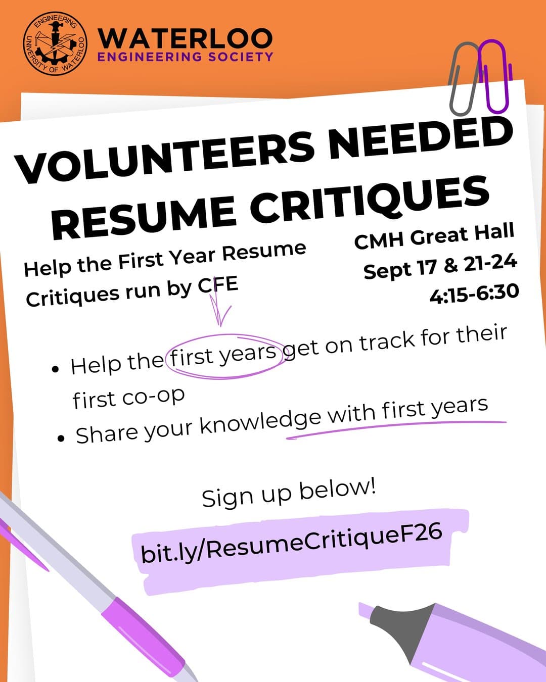 Resume Critiques