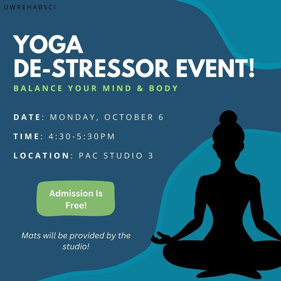 Yoga De-Stressor Event!