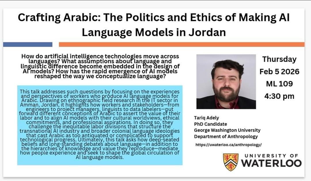 Crafting Arabic: The Politics and Ethics of Making AI Language Models in Jordan