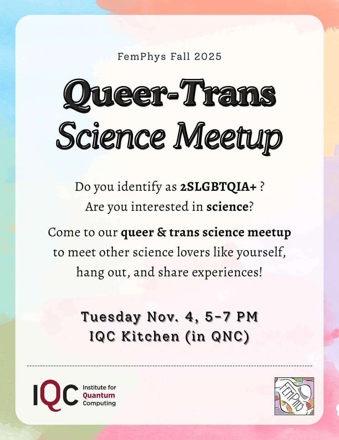 Queer-Trans Science Meetup