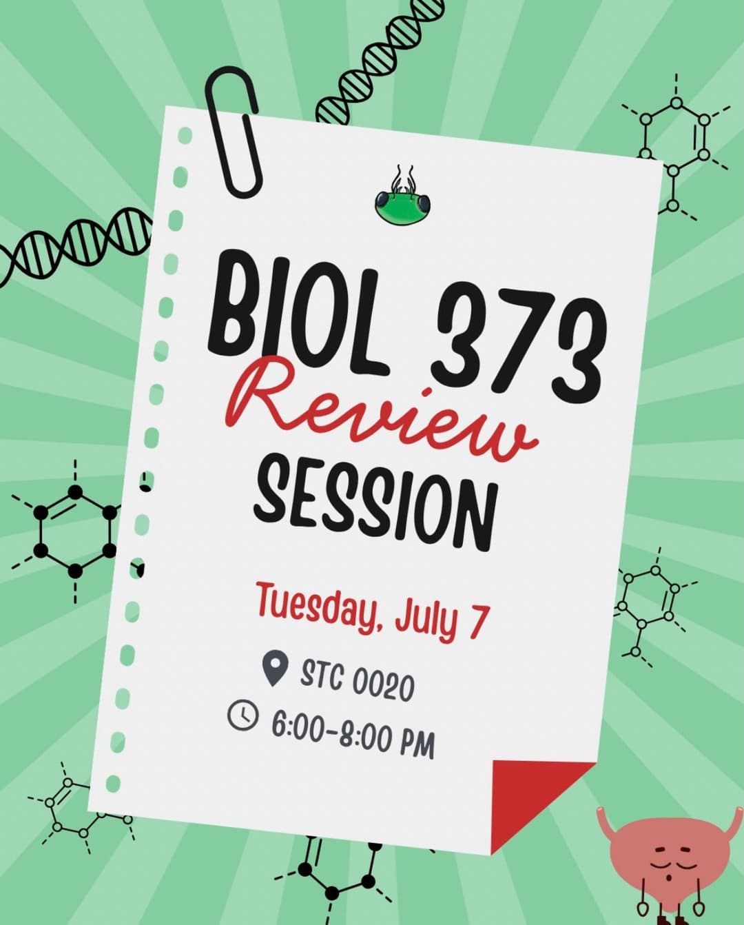 Biol 373 Midterm Review