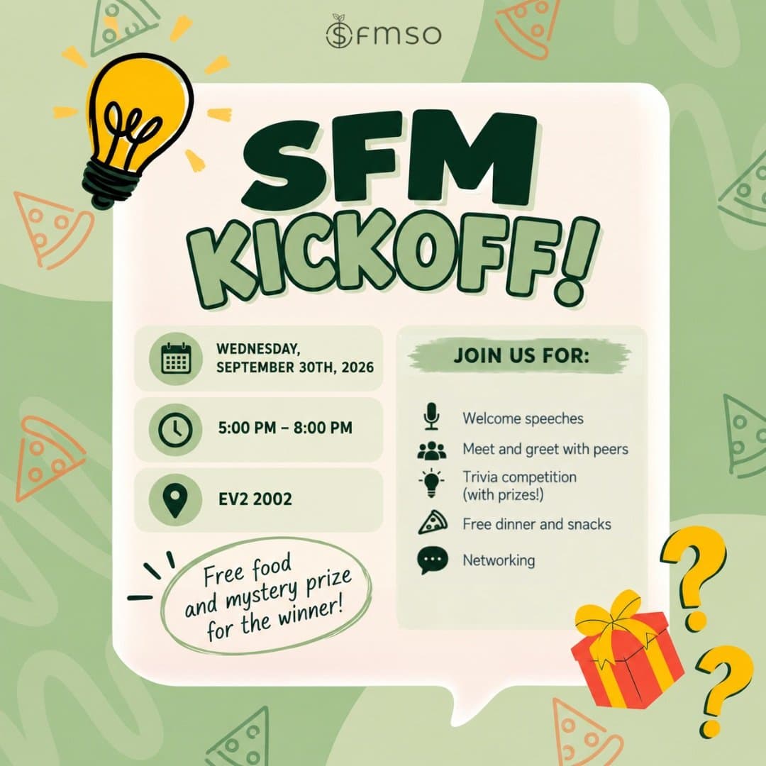 SFM Kickoff