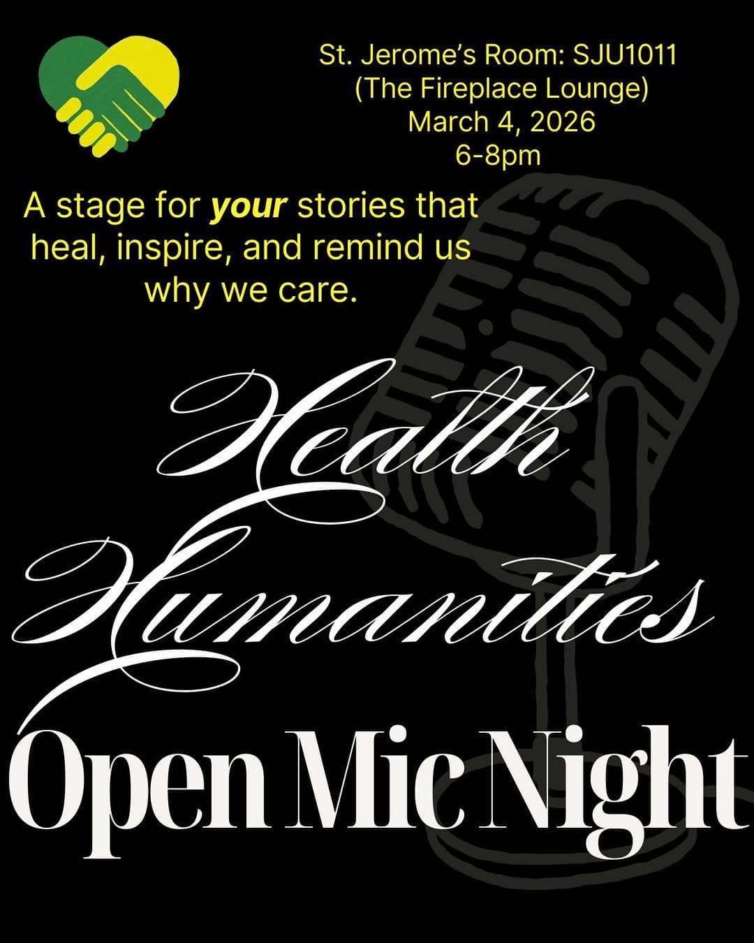 Health Humanities Open Mic Night