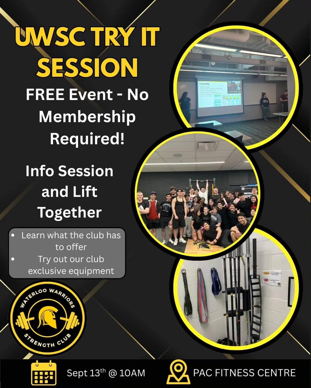 UWaterloo Strength Club Try-It Session