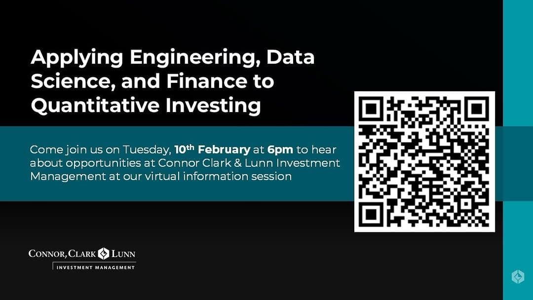 Apply Engineering, Data Science & Finance To Quant Investing With CCLIM!