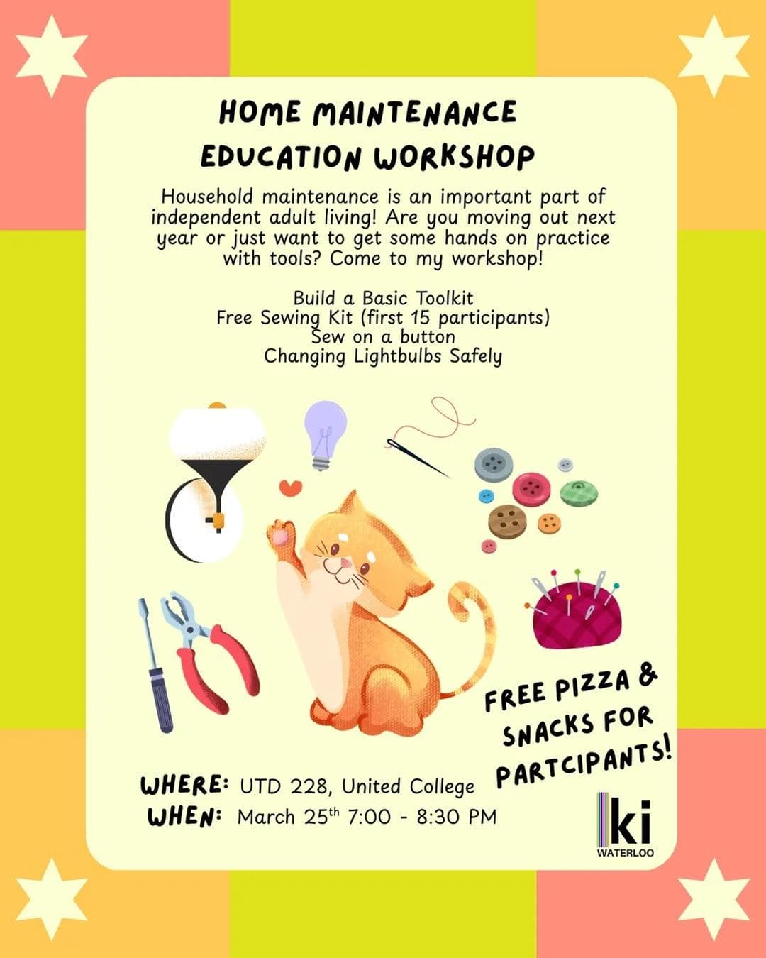 Home Maintenance Education Workshop