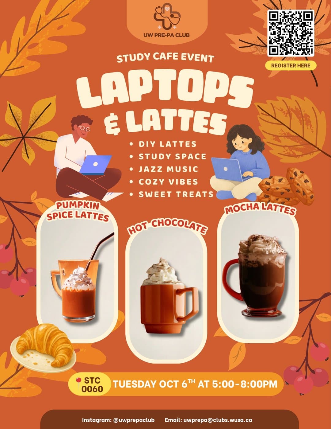 Laptops & Lattes Study Cafe