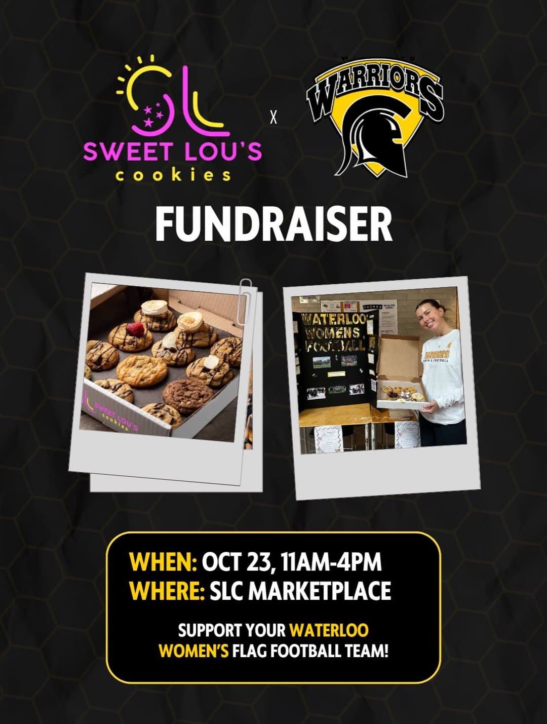Sweet Lou's Cookies Fundraiser