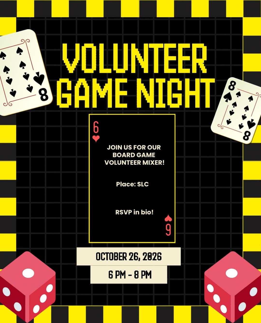 Volunteer Mixer: Board Game Edition