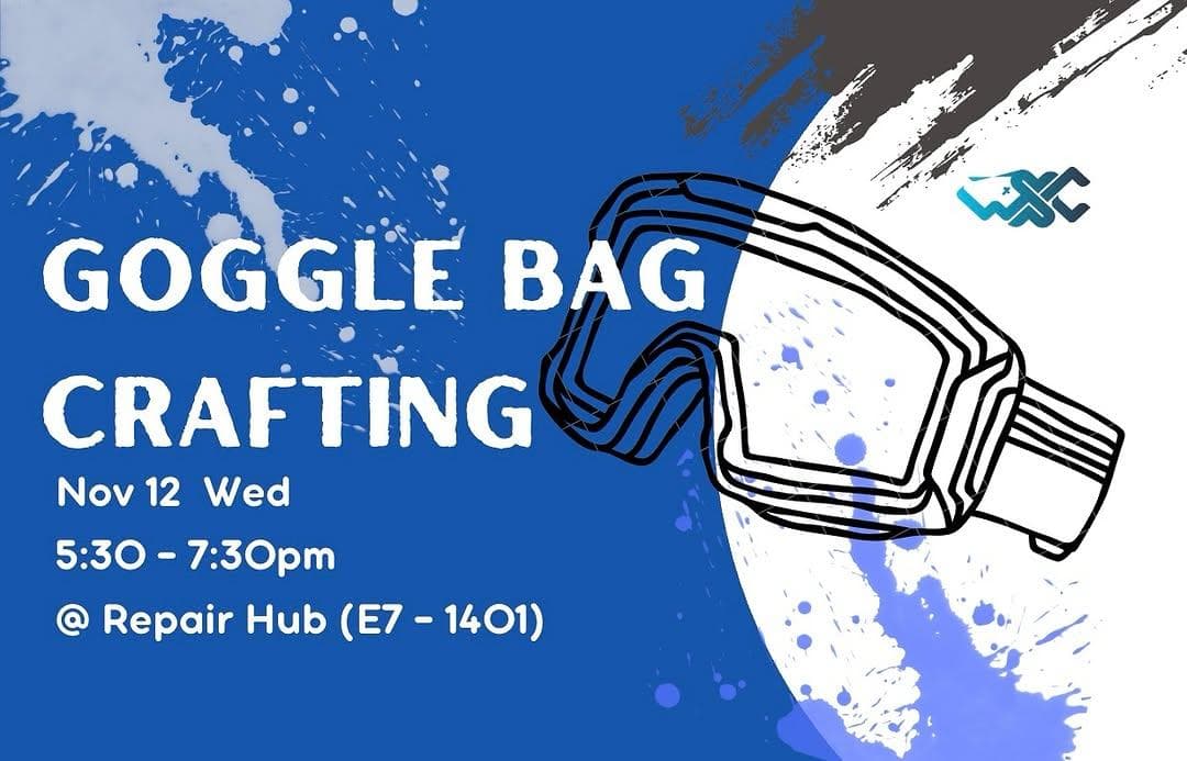 DIY Goggle Bag Workshop