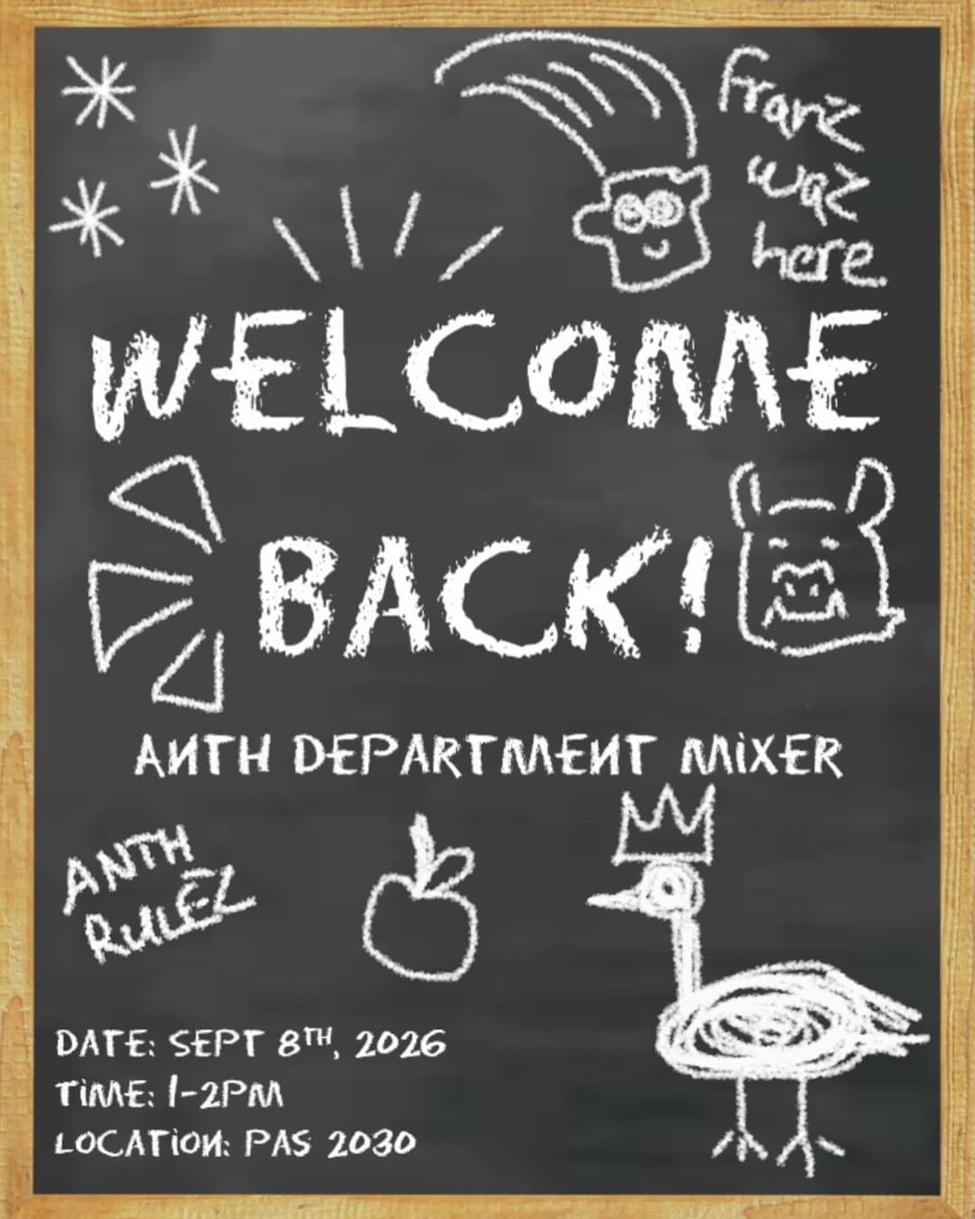 Anth Department Mixer