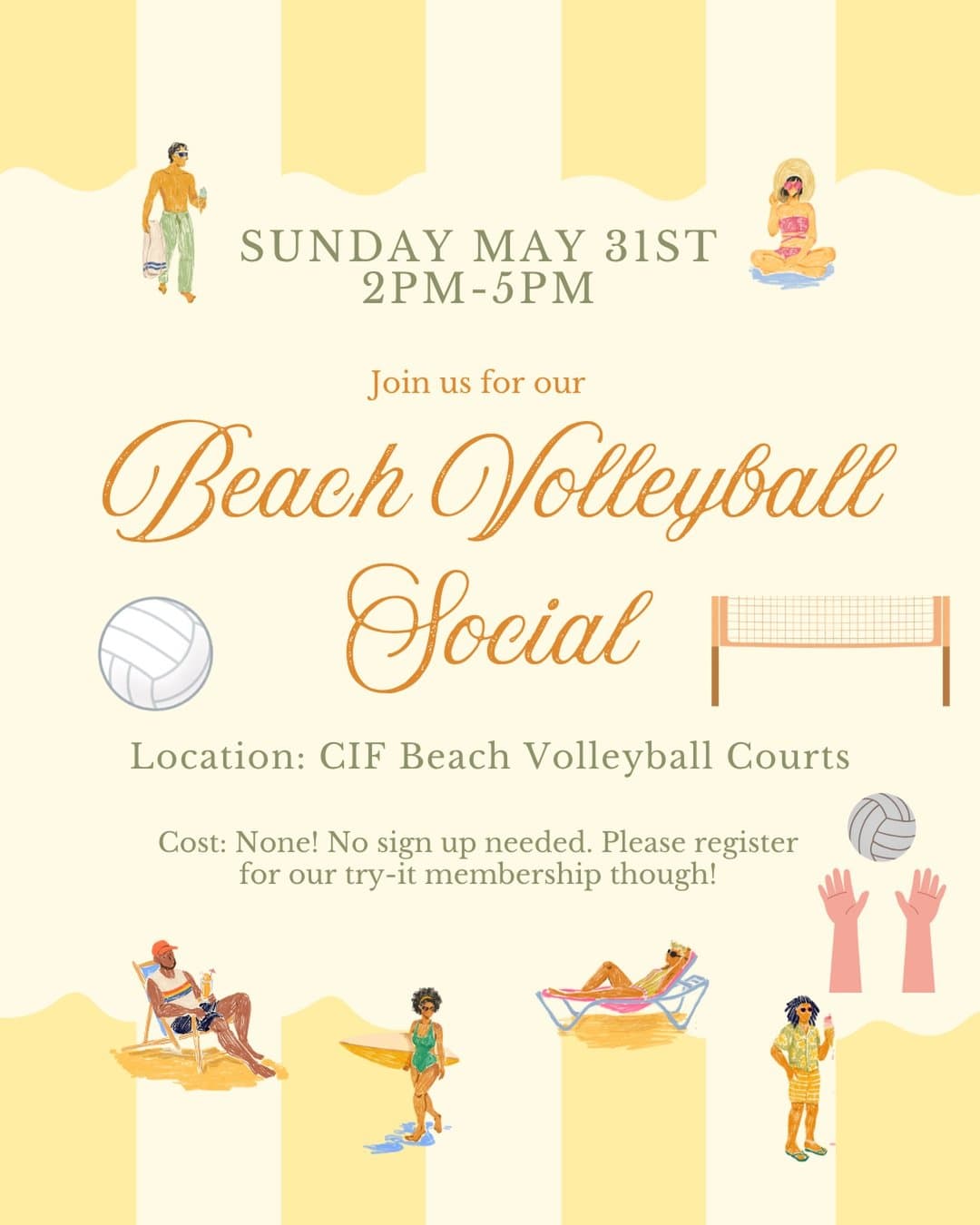 Beach Volleyball Social