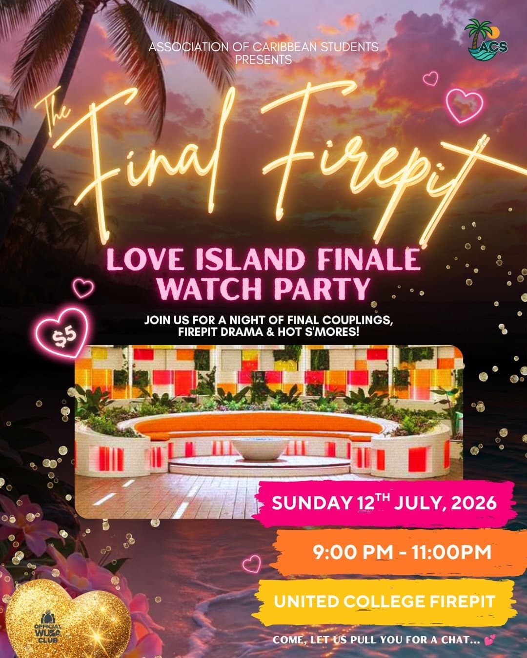 Final Fire Pit: Love Island Season 8 Finale Watch Party + Bonfire Social