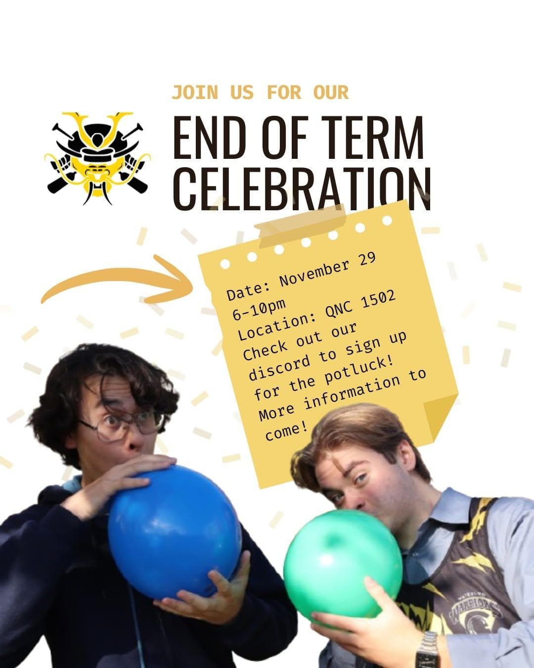 End Of Term Celebration