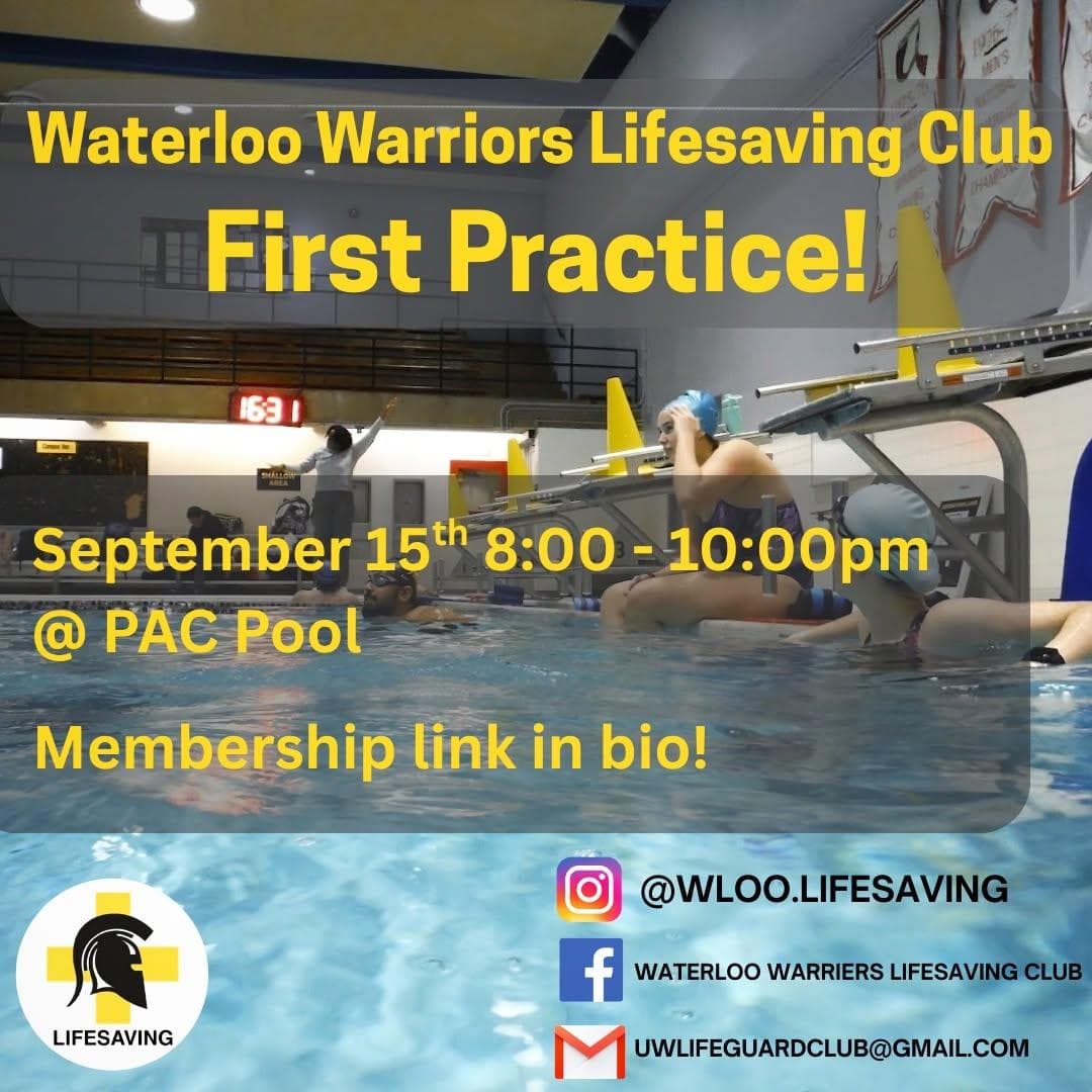 Lifesaving Club First Practice