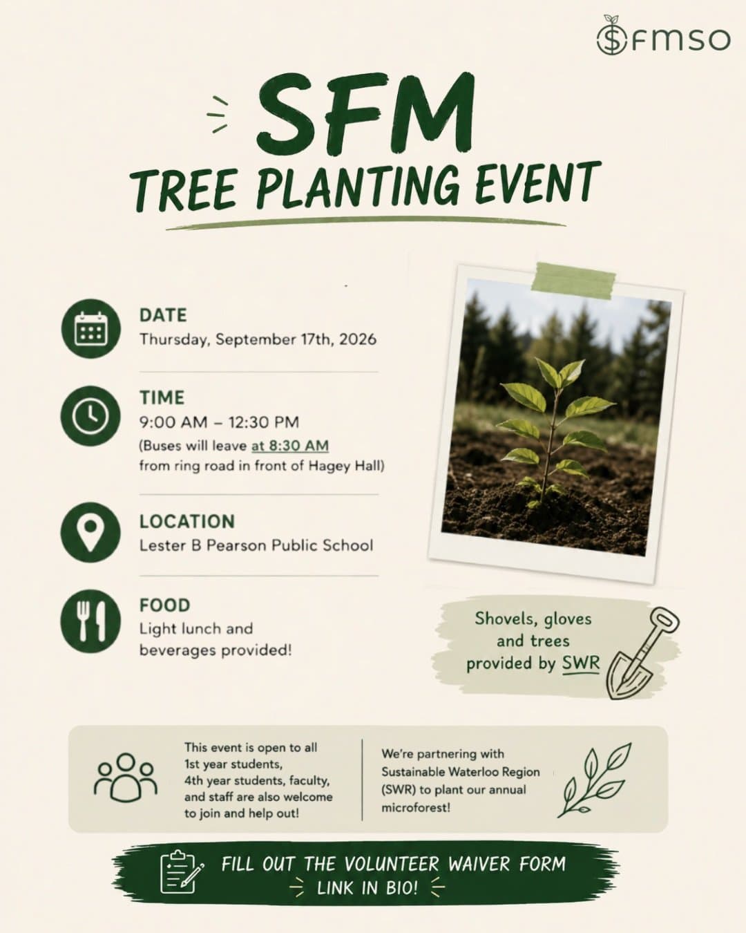 SFM Tree Planting Event
