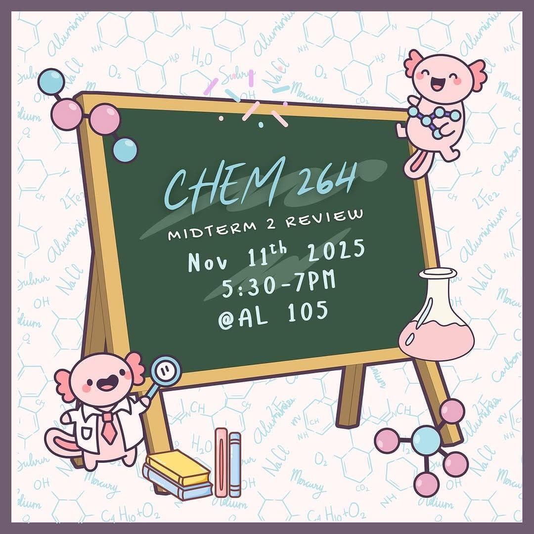 CHEM 264 Midterm Review