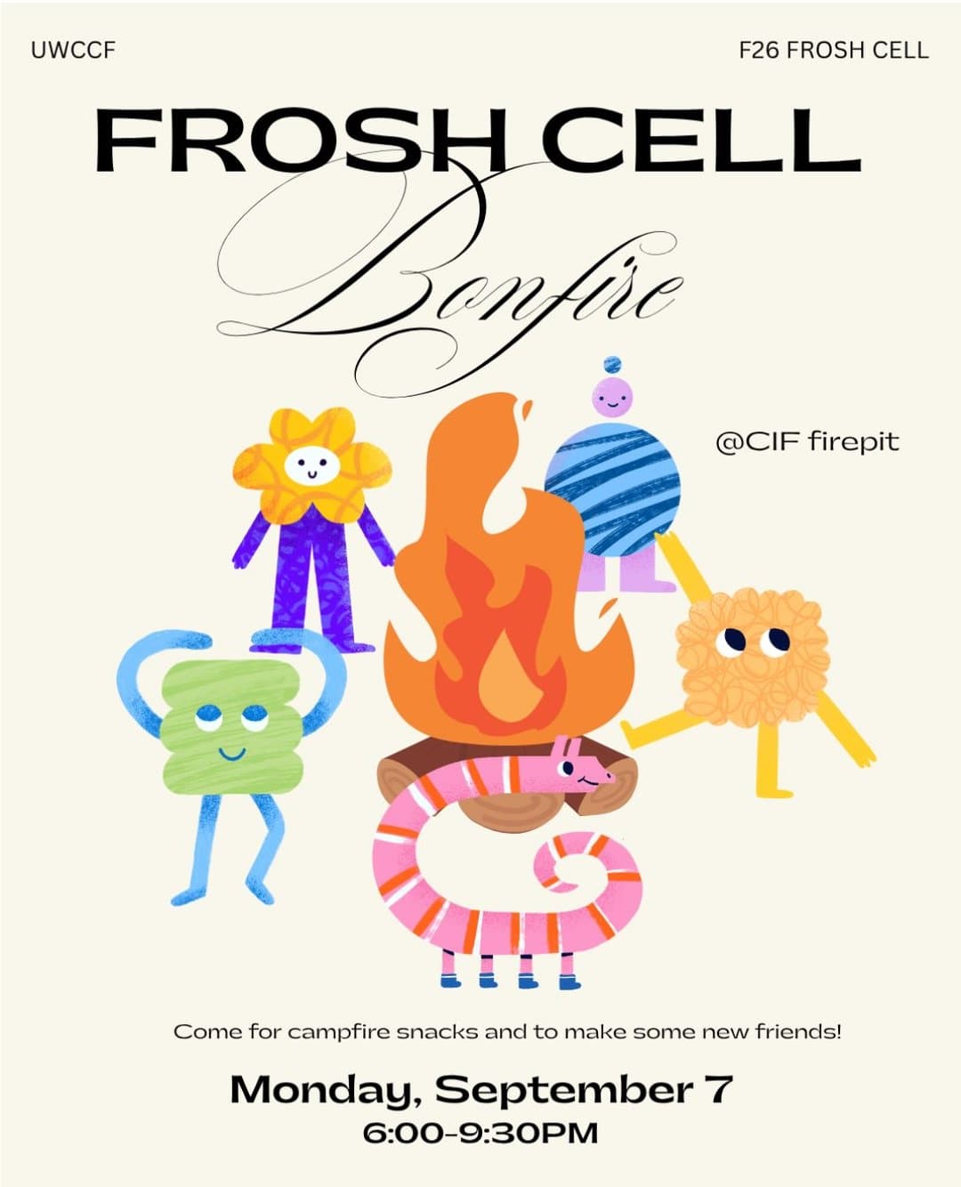 Frosh Cell Bonfire