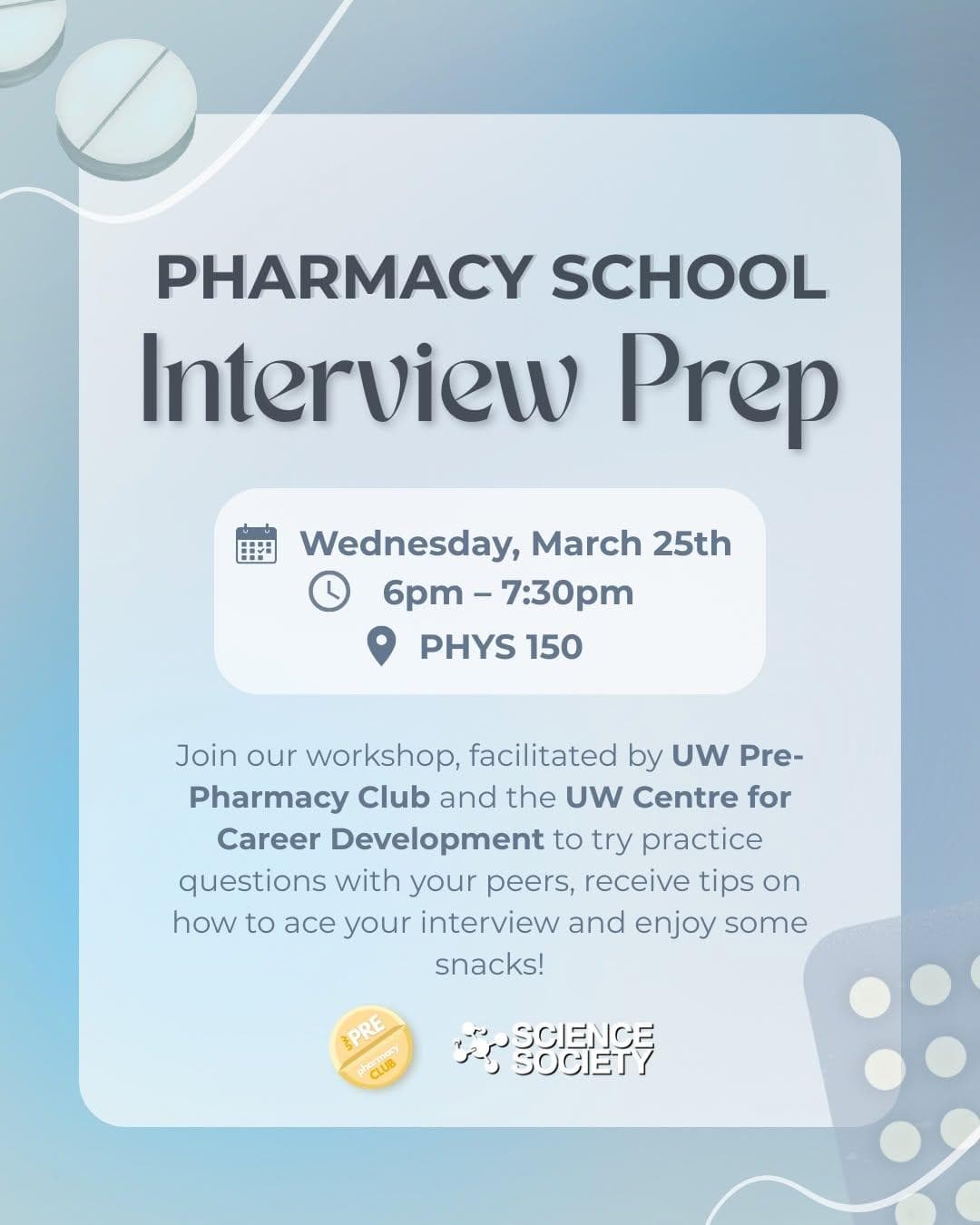 Pharmacy School Interview Prep