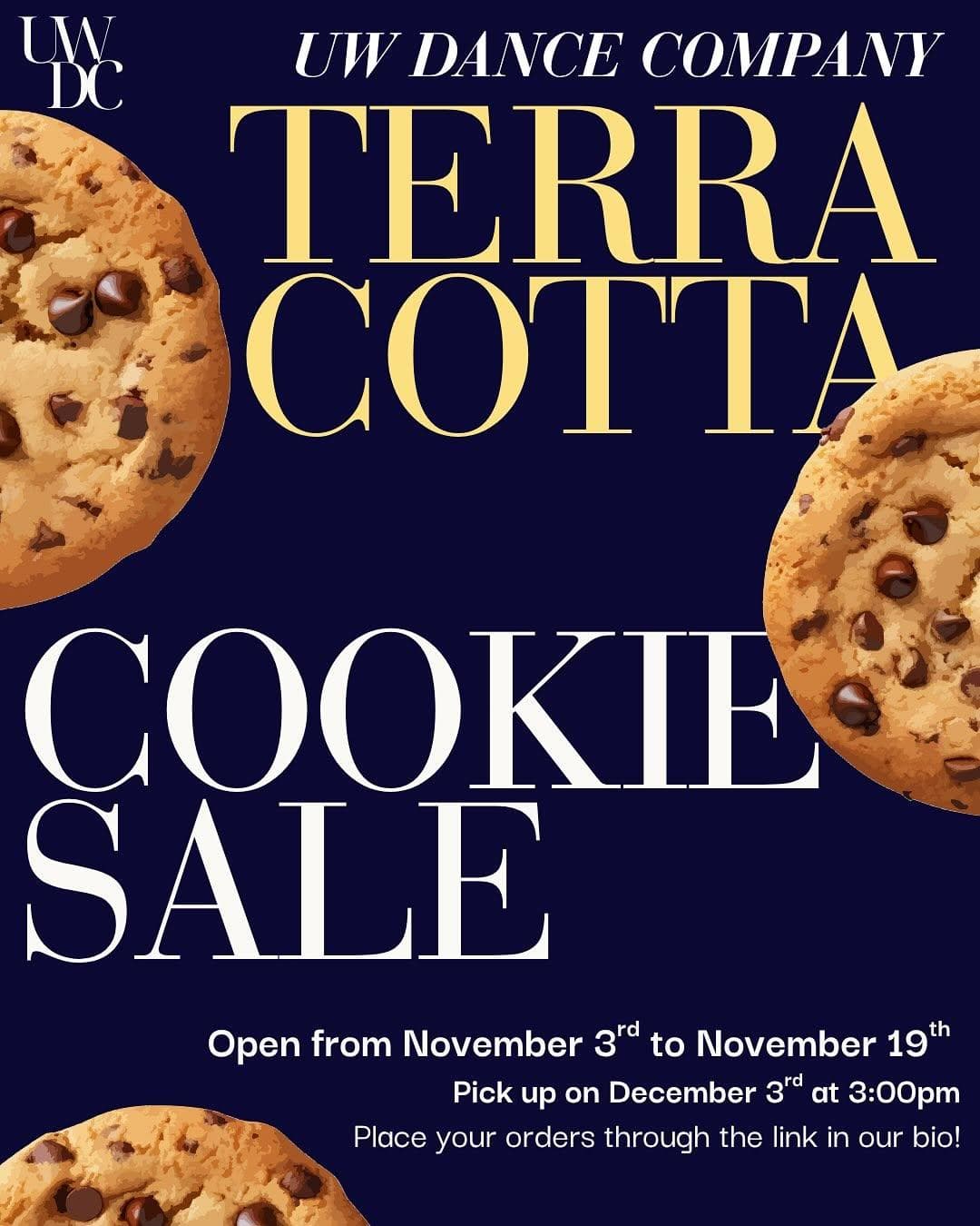 Terra Cotta Cookie Sale Pickup