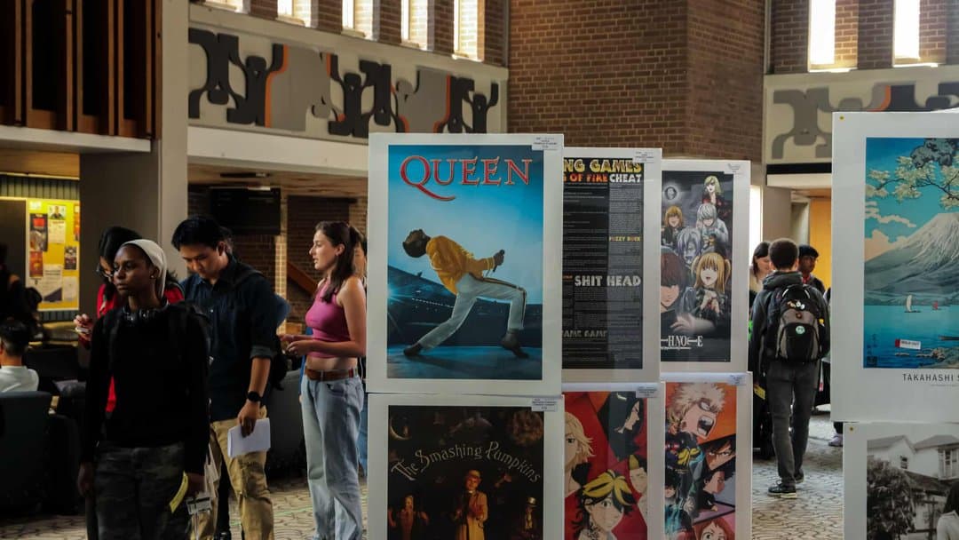 Imaginus Posters Display at Student Life Centre
