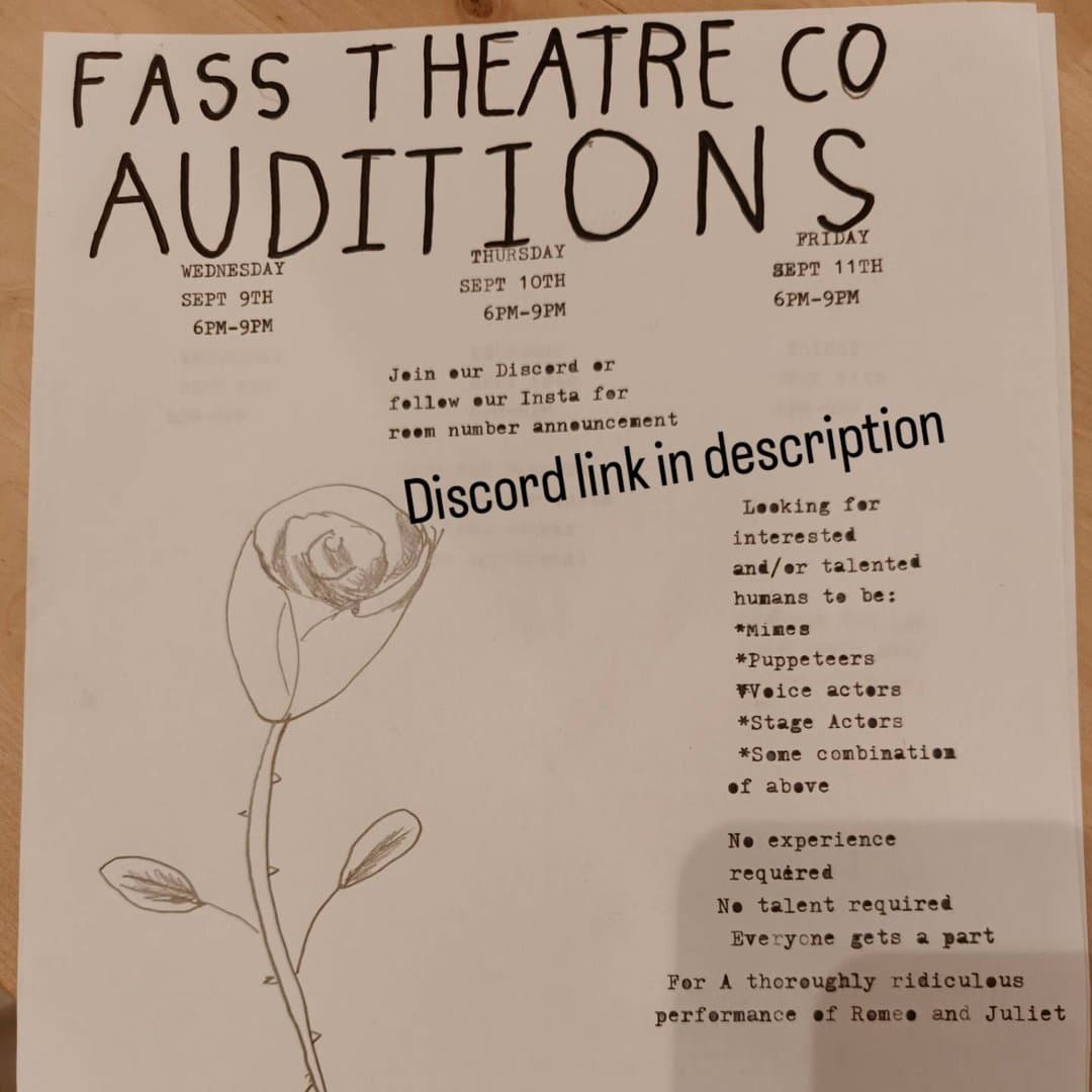 Fass Theatre Co Auditions