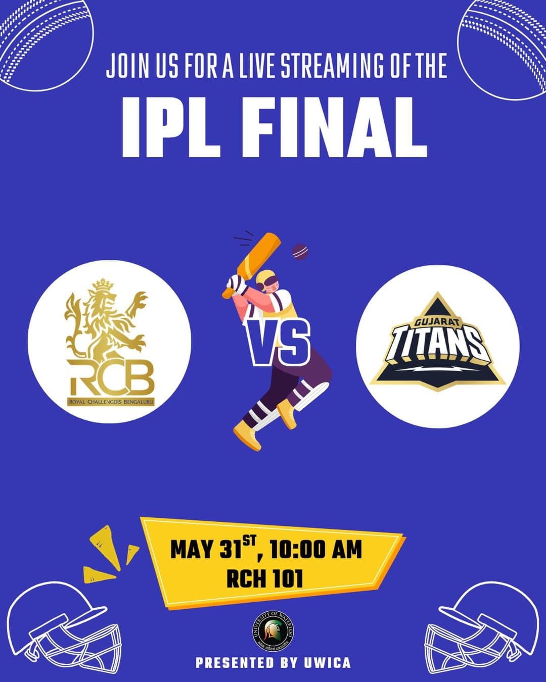 Live Screening Of The IPL Final