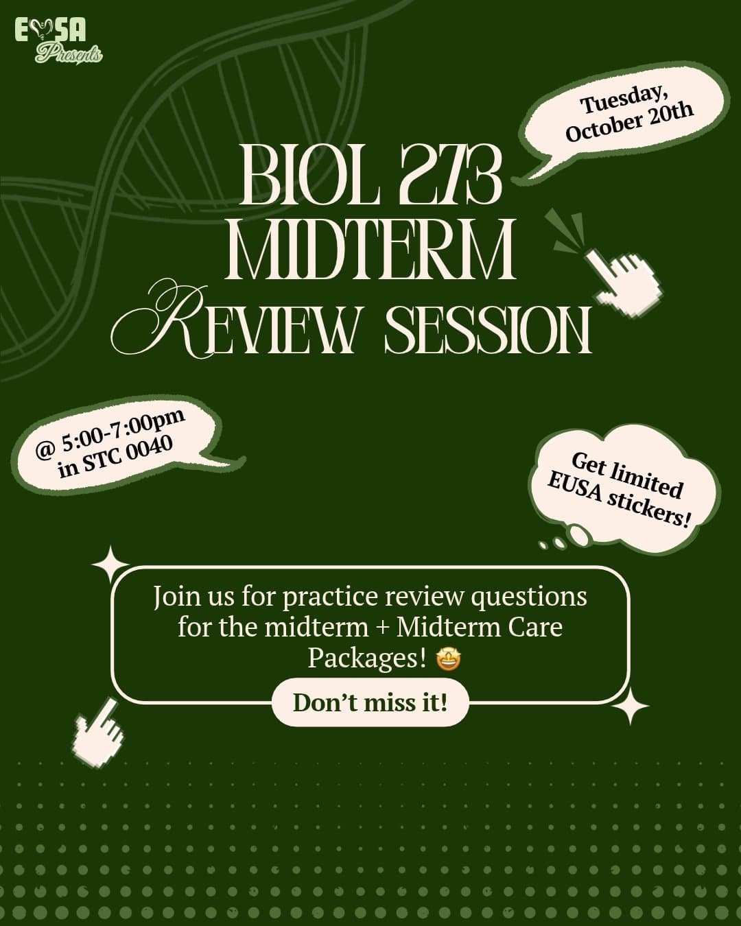 BIOL 273 Midterm Review Session