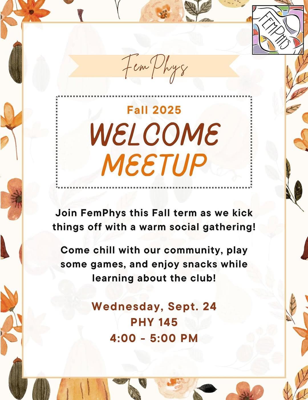 Welcome Meetup