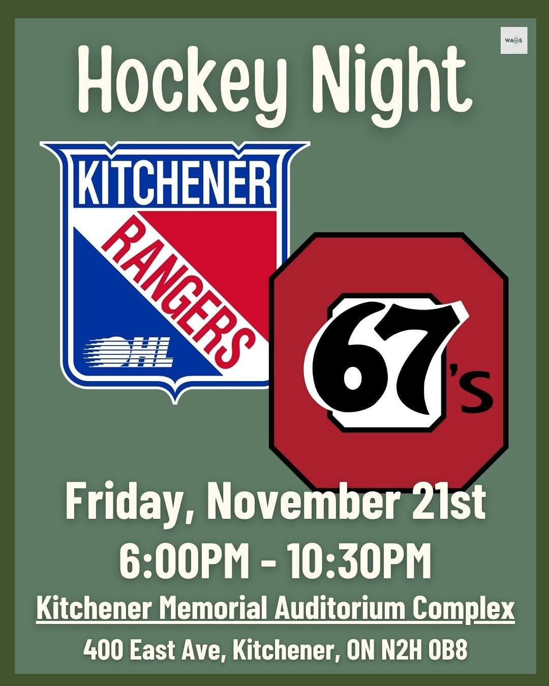 WAGS Hockey Night