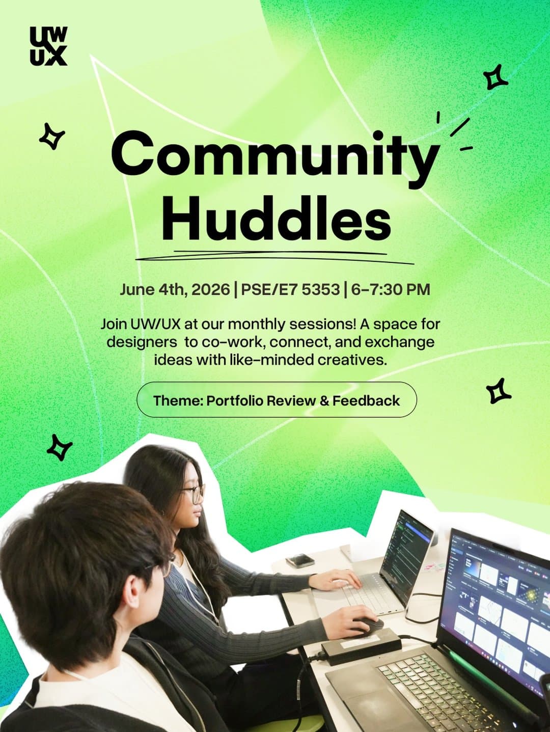 Community Huddles: Portfolio Review