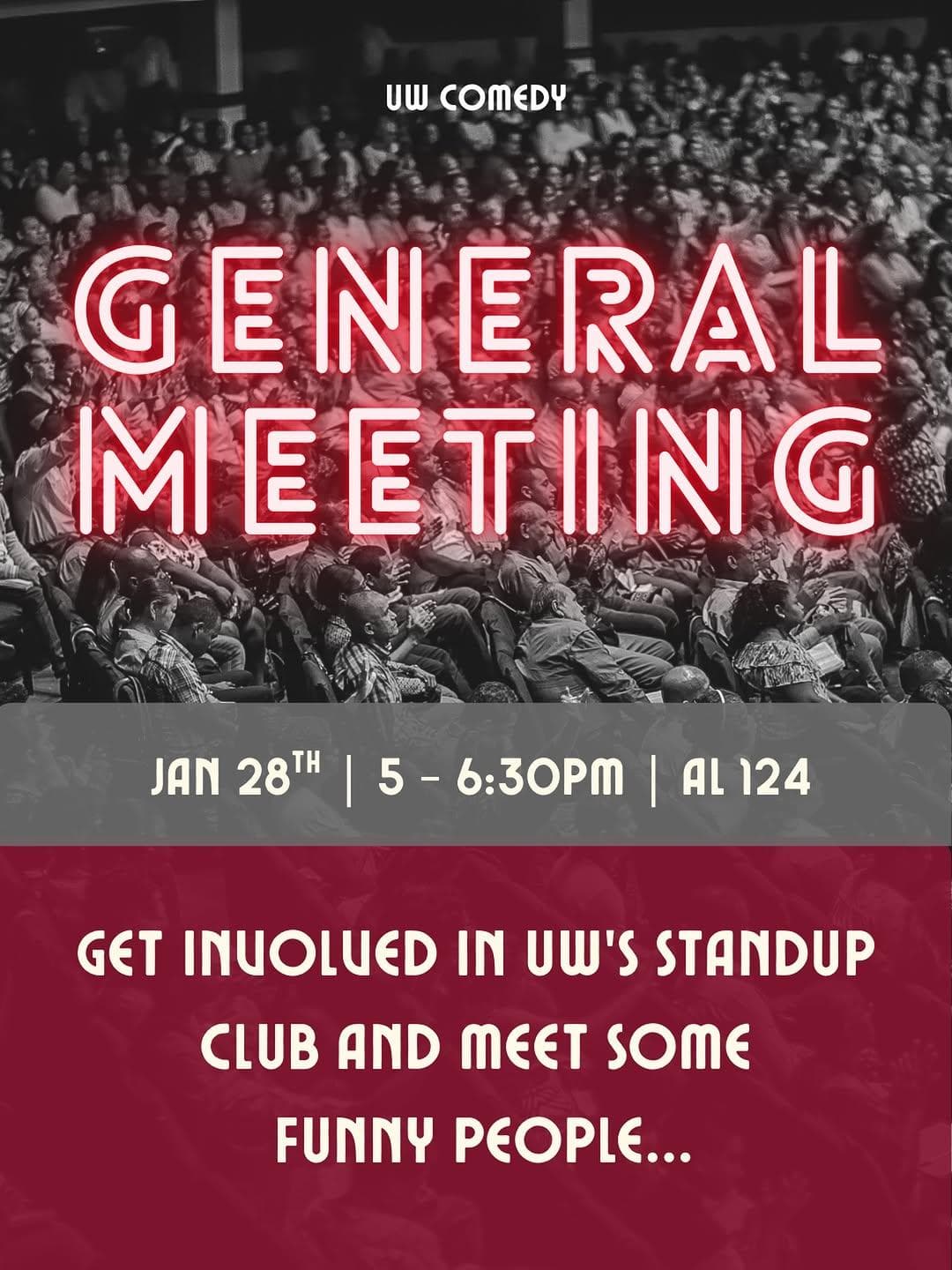 UW Comedy General Meeting