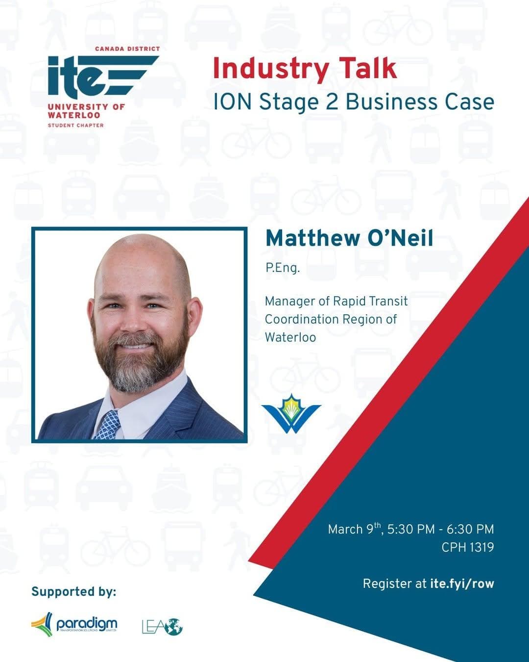Industry Talk: ION Stage 2 LRT Business Case
