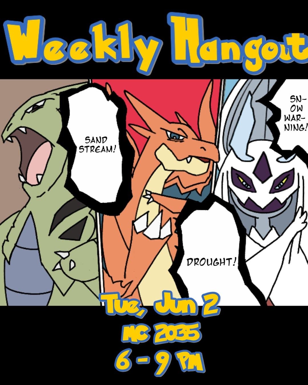 Pokemon Club Weekly Hangout